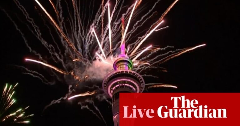 New Year’s Eve celebrations as the world greets 2025 – live | World news