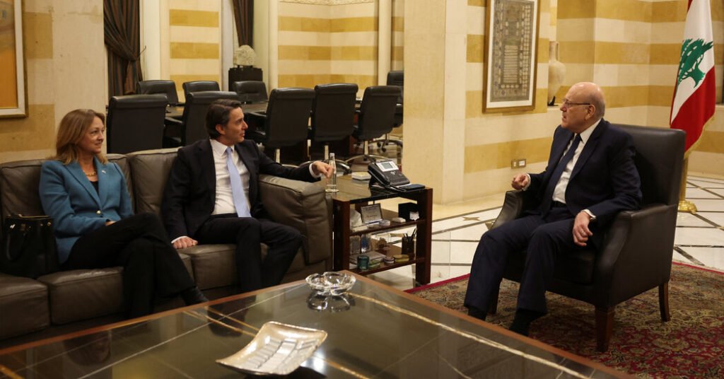 U.S. Envoy Says Israel Will Withdraw From Southern Lebanon U.S. Envoy Says Israel Will Withdraw From Southern Lebanon