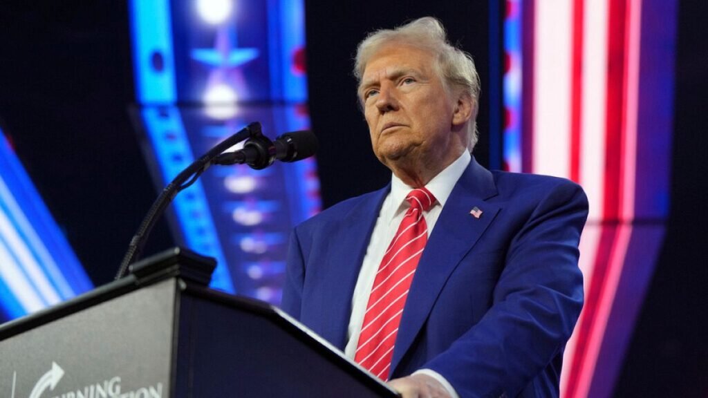 Trump repeats musings about taking control of Canada and Greenland