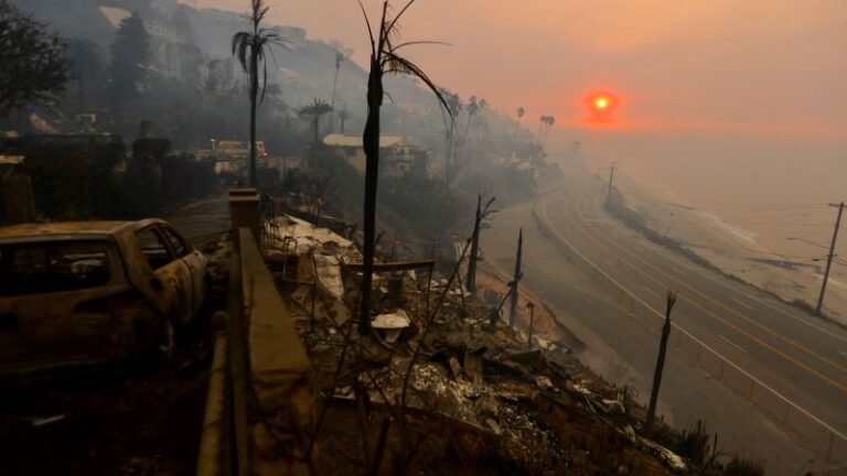 Live updates: Los Angeles wildfires kill at least 10 as Palisades, Kenneth, Eaton fires burn