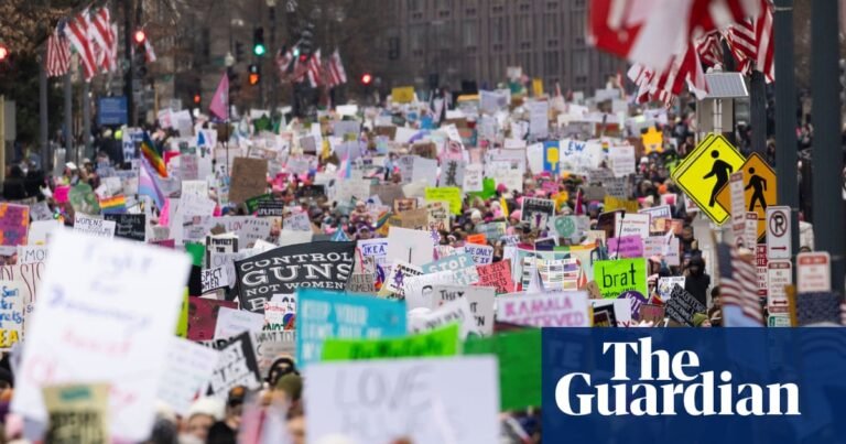 Women’s March lives on as the People’s March – at a fraction of the size of 2017 | Washington DC