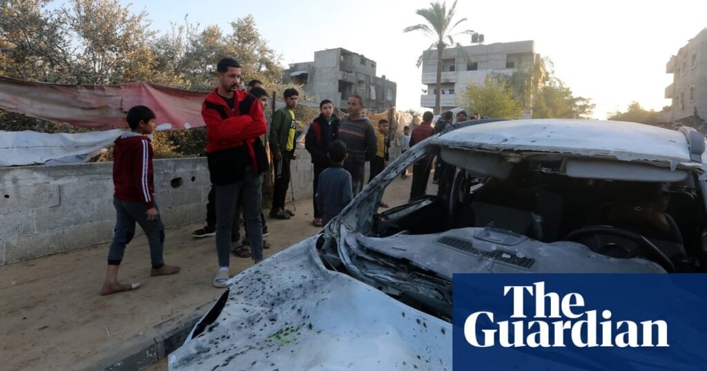 About 30 killed in Israeli attacks on Gaza as truce talks set to resume | Israel-Gaza war About 30 killed in Israeli attacks on Gaza as truce talks set to resume | Israel-Gaza war