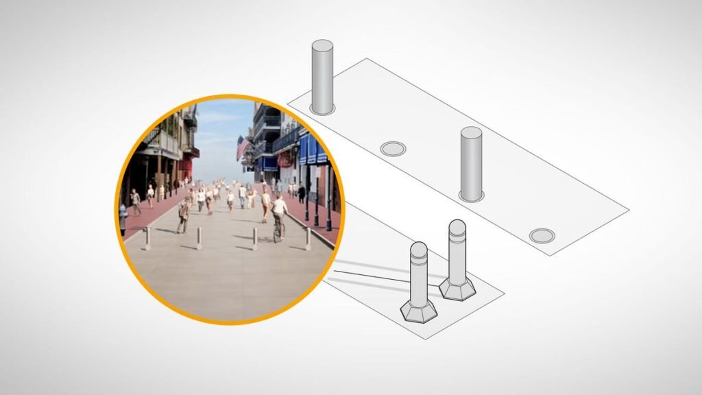 New Orleans was replacing street barriers when attack took place New Orleans was replacing street barriers when attack took place