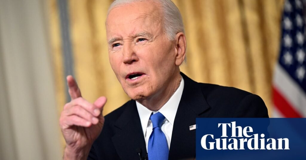 Joe Biden warns ‘oligarchy is taking shape in America’ in farewell address | Joe Biden