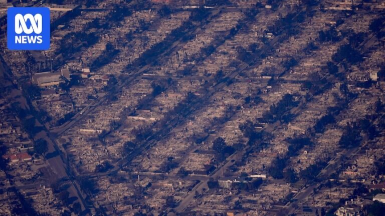 Los Angeles fires’ path of destruction and human loss captured in disaster images