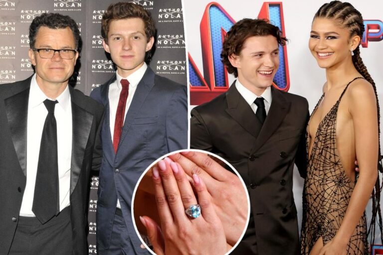 Tom Holland’s dad confirms Zendaya engagement, spills secrets about proposal