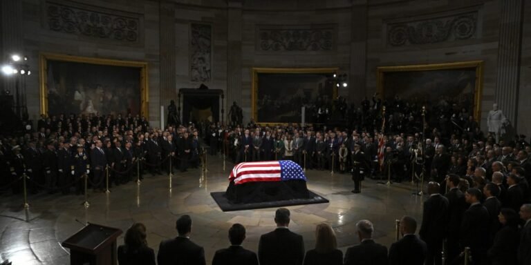 Jimmy Carter eulogized by Kamala Harris, Mike Johnson and others: ‘First and foremost a faithful servant of his creator, and his fellow man’