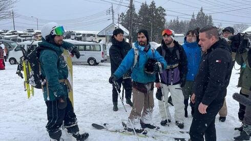 Israelis safe after being stranded in northern Japan blizzard Israelis safe after being stranded in northern Japan blizzard