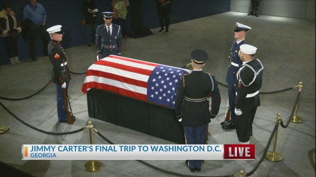 Jimmy Carter’s 6-day state funeral continues, final trip to Washington D.C. today