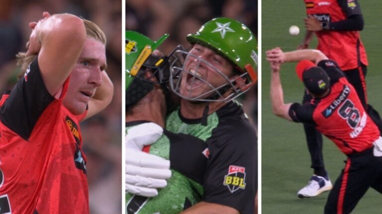Cricket, Melbourne Stars vs Melbourne Renegades result, match report, Hilton Cartwright 121-metre six, Ben Duckett half century, highlights, scorecard