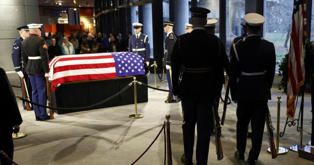 Jimmy Carter’s body set to be transferred today to Washington, D.C., for state funeral Jimmy Carter’s body set to be transferred today to Washington, D.C., for state funeral