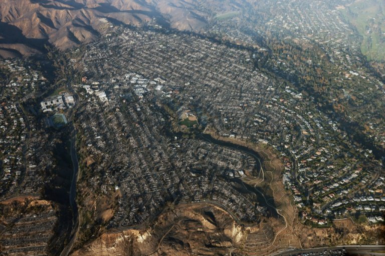 Los Angeles fire leaves nothing but a tiny momento