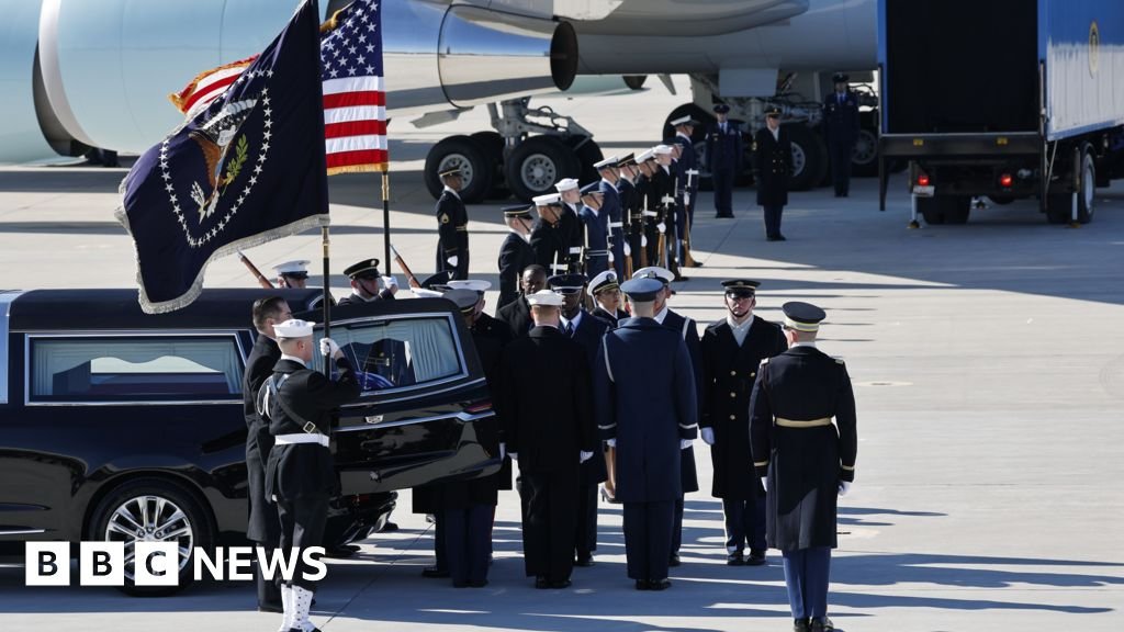 Tears as Jimmy Carter’s body leaves Georgia for Washington