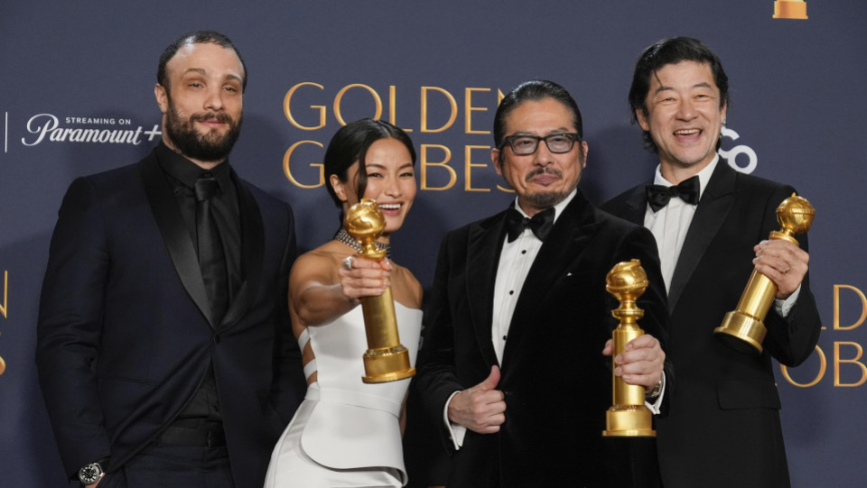 Emmy-winning TV drama “Shogun” claims 4 Golden Globe awards