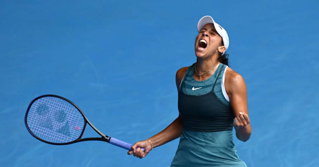 Madison Keys claws past Elina Svitolina to reach semi-finals