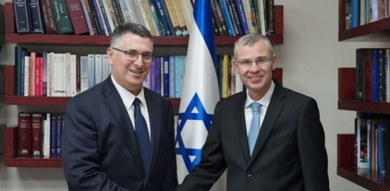 Levin, Sa’ar present judicial overhaul compromise