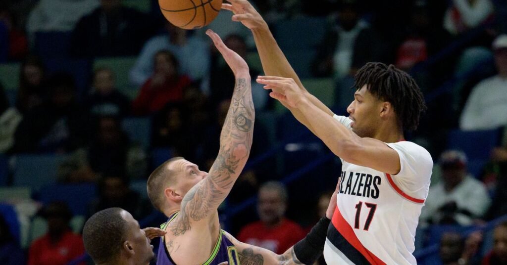 Blazers Pluck Pelicans in Rout of the Season