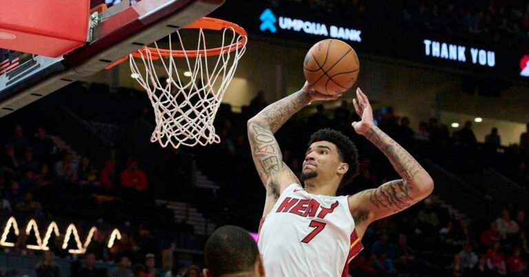 Blazers Battle Hard, Lose to Heat