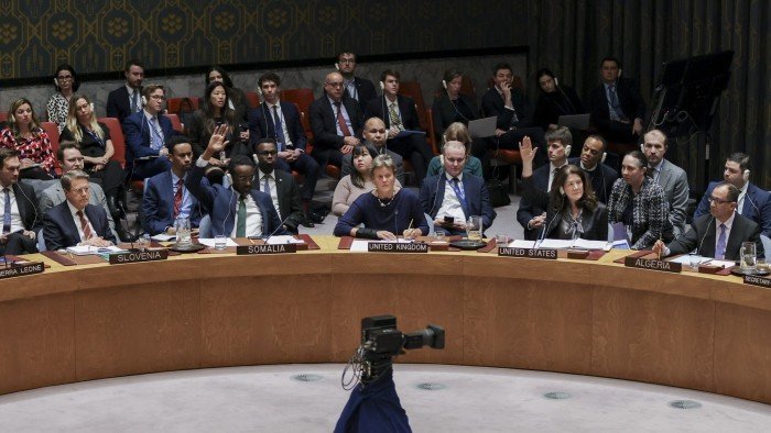 US drives Ukraine war measure through UN with Russian backing US drives Ukraine war measure through UN with Russian backing