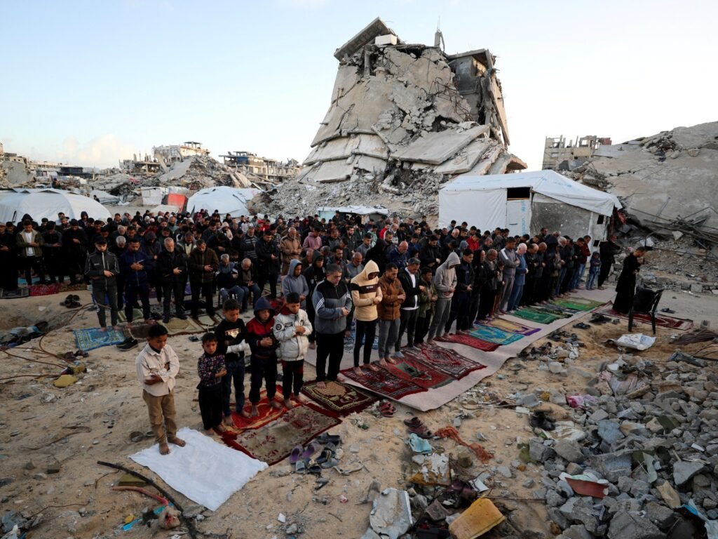 Israeli air attacks kill dozens in Gaza as Palestinians mark Eid al-Fitr | Israel-Palestine conflict News