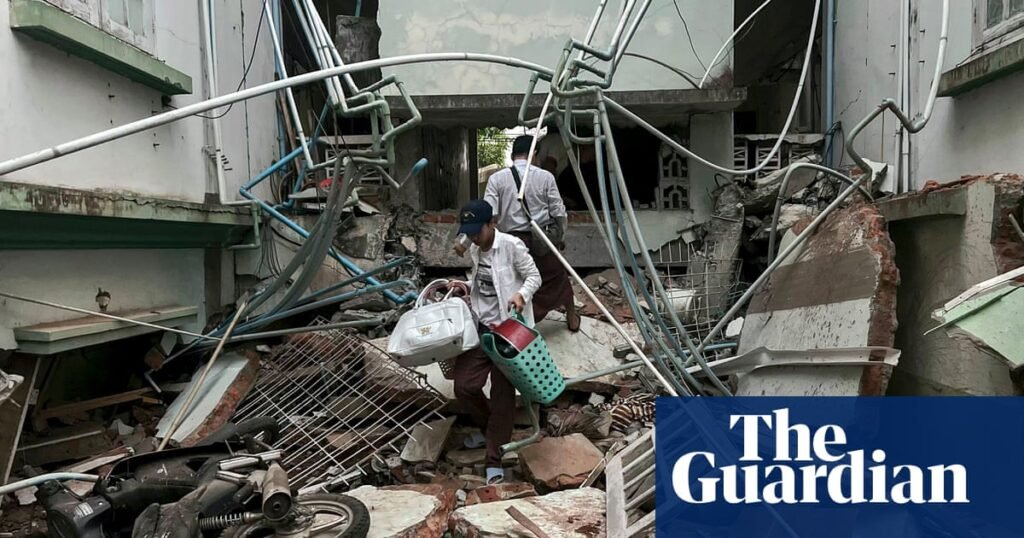 Myanmar earthquake: death toll rises to almost 700 as search for survivors continues | Myanmar