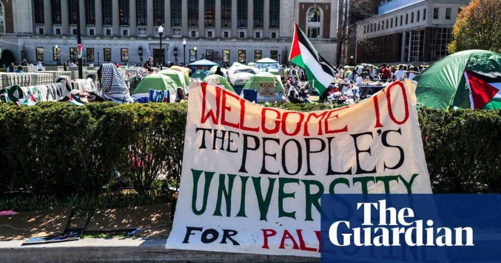 ‘Canary in the coalmine of totalitarianism’: how Columbia went from a home for Edward Said to a punching bag for Trump | US campus protests