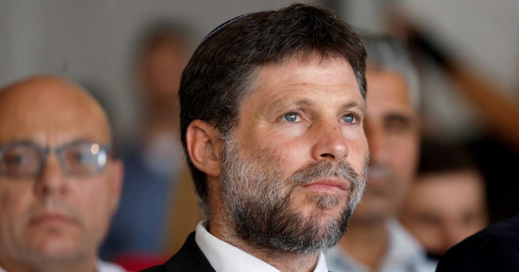 Israeli finance minister Smotrich resigns from post as minister in government