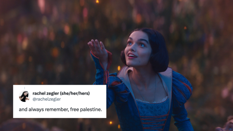 Snow White star Rachel Zegler celebrated for refusing to delete ‘free Palestine’ post