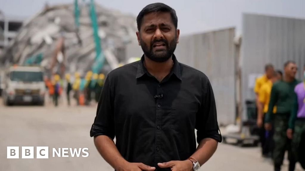 BBC at scene as Bangkok tower collapse rescue efforts continue