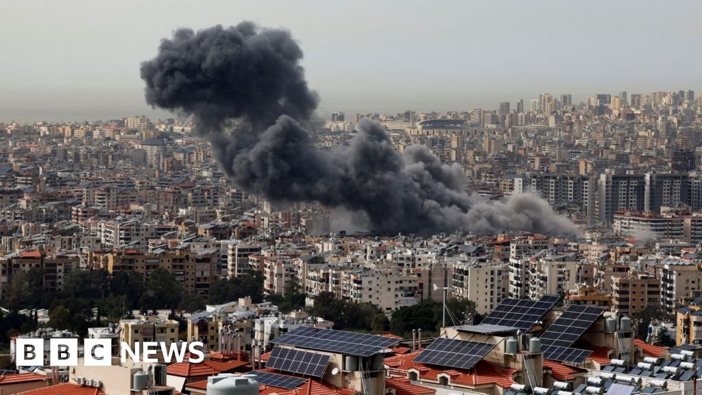 Israel conducts first strike on Beirut since Hezbollah ceasefire Israel conducts first strike on Beirut since Hezbollah ceasefire