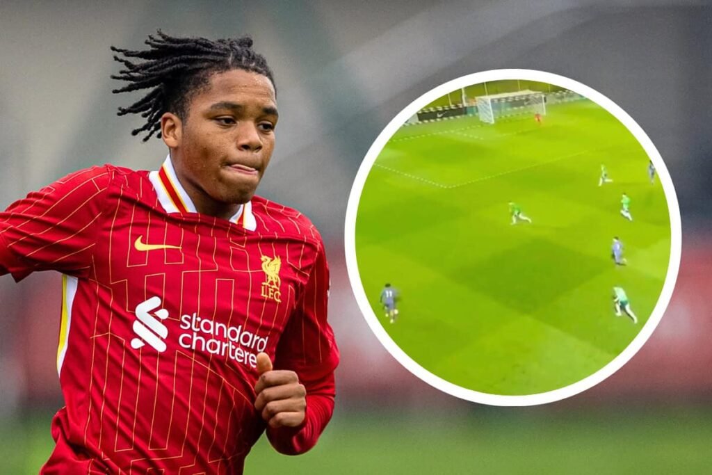 Rio Ngumoha scores 2 and assists 1 in England rout – incredible solo goal! – Liverpool FC Rio Ngumoha scores 2 and assists 1 in England rout – incredible solo goal! – Liverpool FC