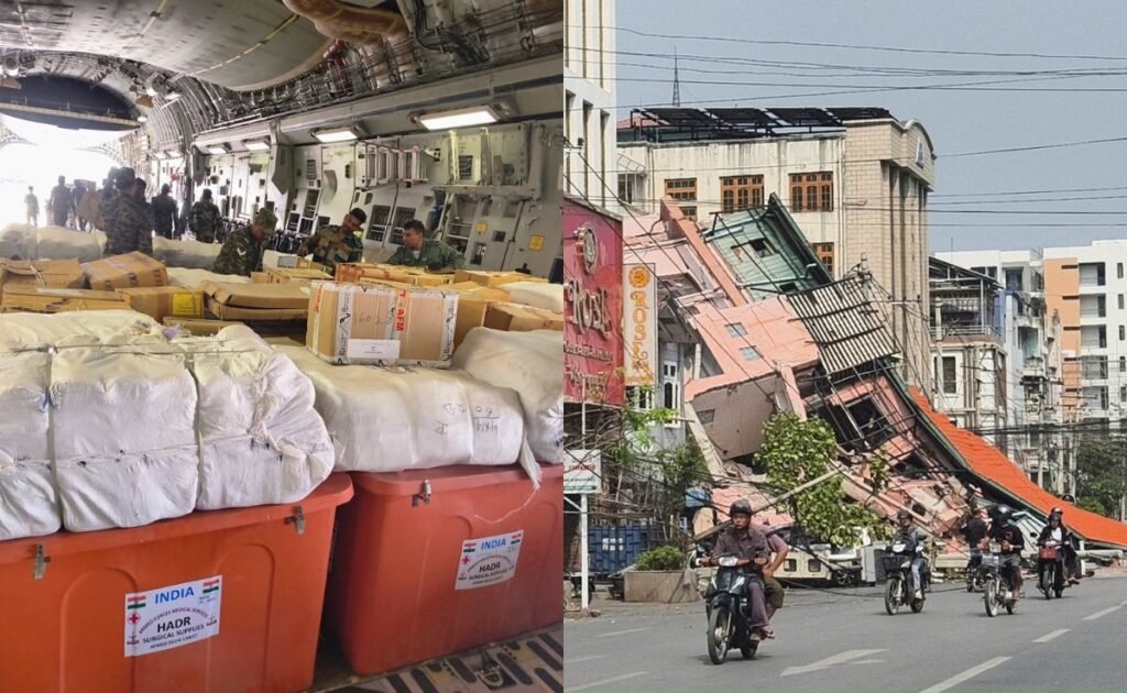 India’s Mega Aid Plan For Earthquake-Hit Myanmar