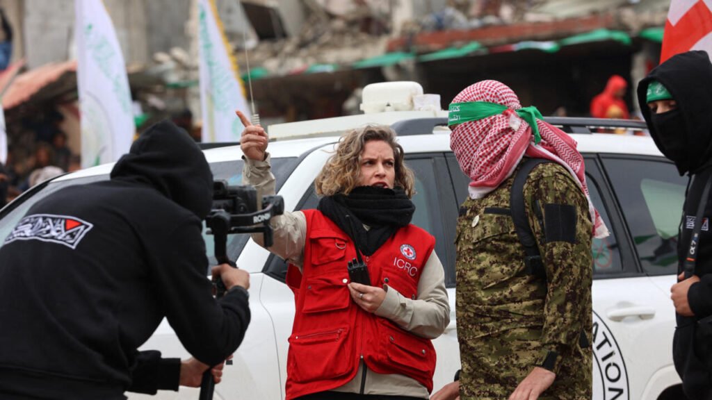 Hamas releases video of two Israeli hostages alive after alleged strike