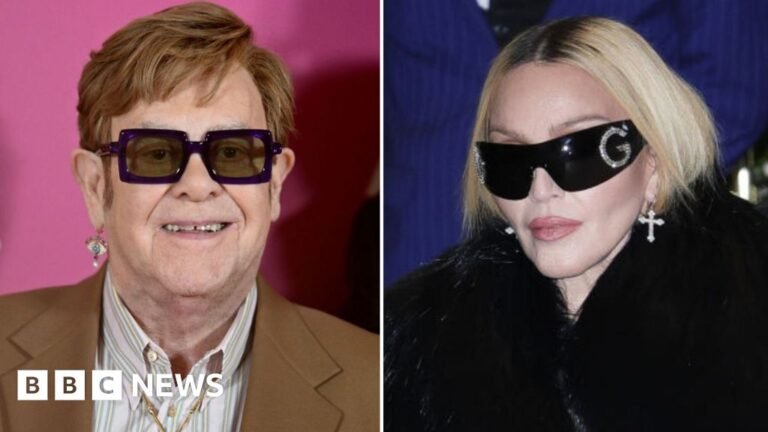 Madonna and Elton John bury hatchet after lip-sync feud