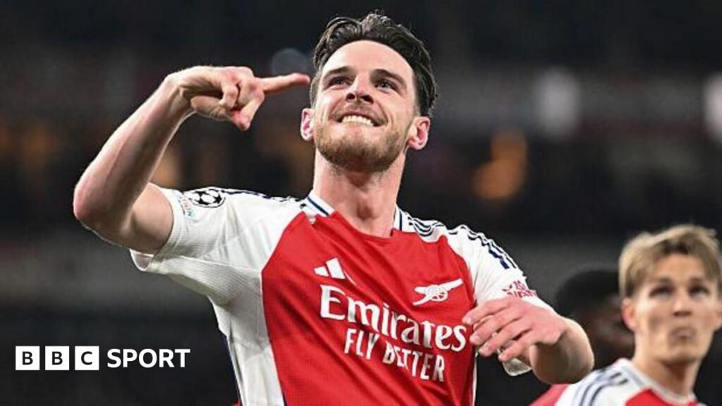 Declan Rice: Arsenal midfielder revels in free-kick magic against Real Madrid in Champions League Declan Rice: Arsenal midfielder revels in free-kick magic against Real Madrid in Champions League