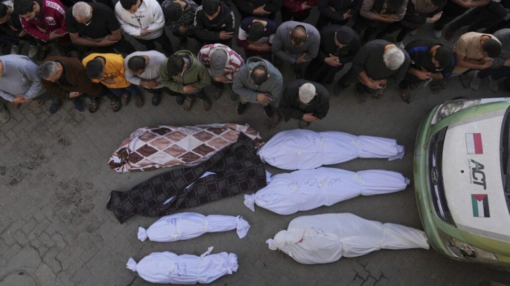 At least 100 Palestinians killed in Israeli airstrikes across Gaza