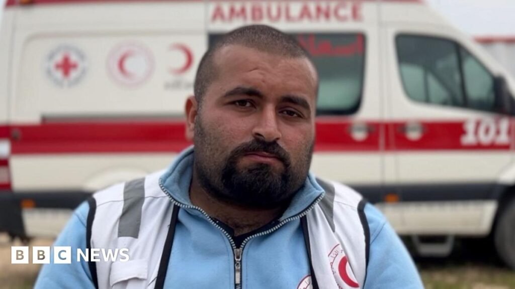Survivor challenges Israeli account of attack on Gaza ambulances Survivor challenges Israeli account of attack on Gaza ambulances