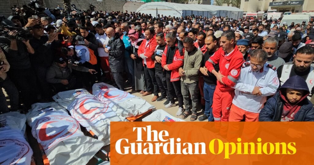 Our aid workers were brutally killed and thrown into a mass grave in Gaza. This must never happen again | Jagan Chapagain Our aid workers were brutally killed and thrown into a mass grave in Gaza. This must never happen again | Jagan Chapagain