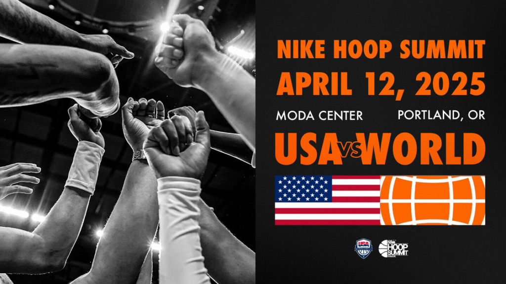 Twenty-Sixth Men's Nike Hoop Summit Game Set for Saturday in Portland