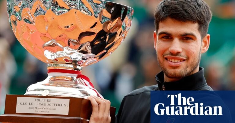 Carlos Alcaraz storms back against injured Musetti to win Monte Carlo Masters | Tennis