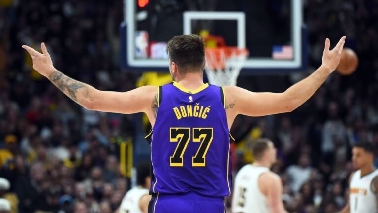 Lakers’ Luka Doncic tops NBA’s best-selling jersey list