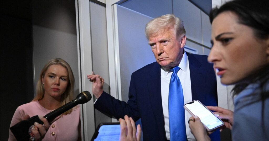 Trump holds firm on tariffs as White House looks for ways to calm nervous allies