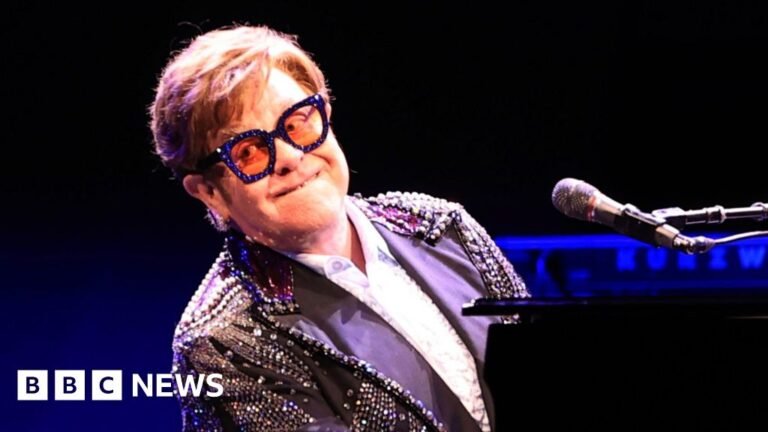 Elton John ‘can’t watch sons play rugby’ after eyesight loss