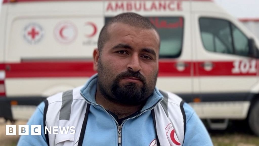 Survivor challenges Israeli account of attack on Gaza ambulances Survivor challenges Israeli account of attack on Gaza ambulances