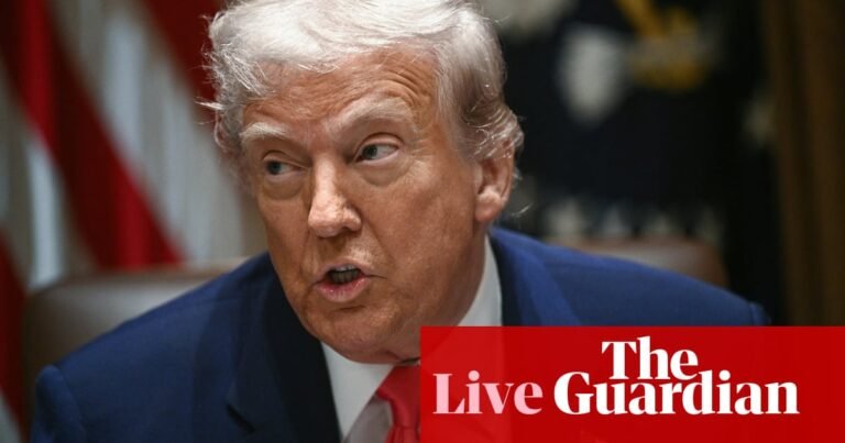 Trump admits ‘transition cost’ of tariffs as global markets sink again – business live | Tariffs
