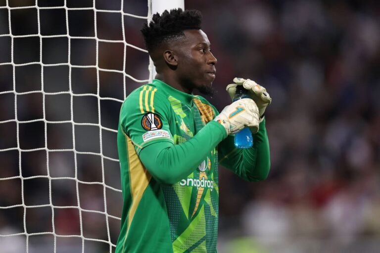 Why Andre Onana is missing from Man Utd squad against Newcastle today