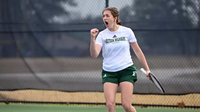 Tennis Scores 5-2 Home Win over NIU to Open Senior Weekend