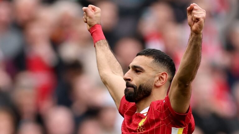 Revealed: Mohamed Salah’s staggering new salary after penning two-year contract extension with Liverpool – as Egyptian moves on par with Man City star
