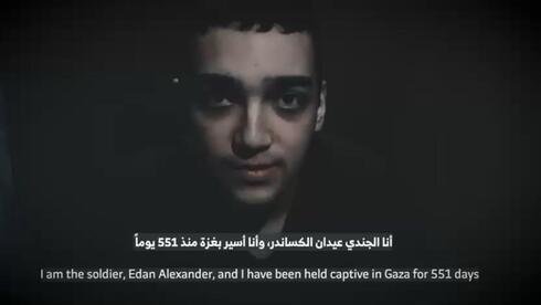 Hamas releases new video of hostage Edan Alexander on Passover night Hamas releases new video of hostage Edan Alexander on Passover night