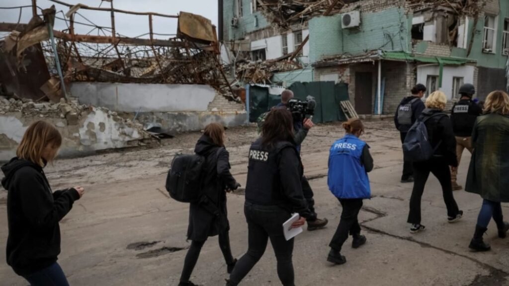 Gaza deadliest war for journalists, 13 killed monthly: report | World News Gaza deadliest war for journalists, 13 killed monthly: report | World News